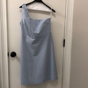 Banana Republic One-Shoulder Sun Dress Size 10